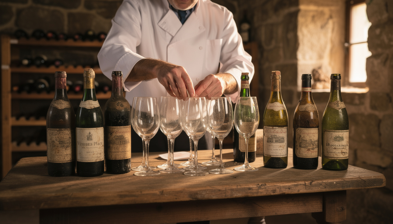découvrez comment organiser une dégustation verticale pour apprécier l'évolution des vins d'une même cuvée à travers différentes années.