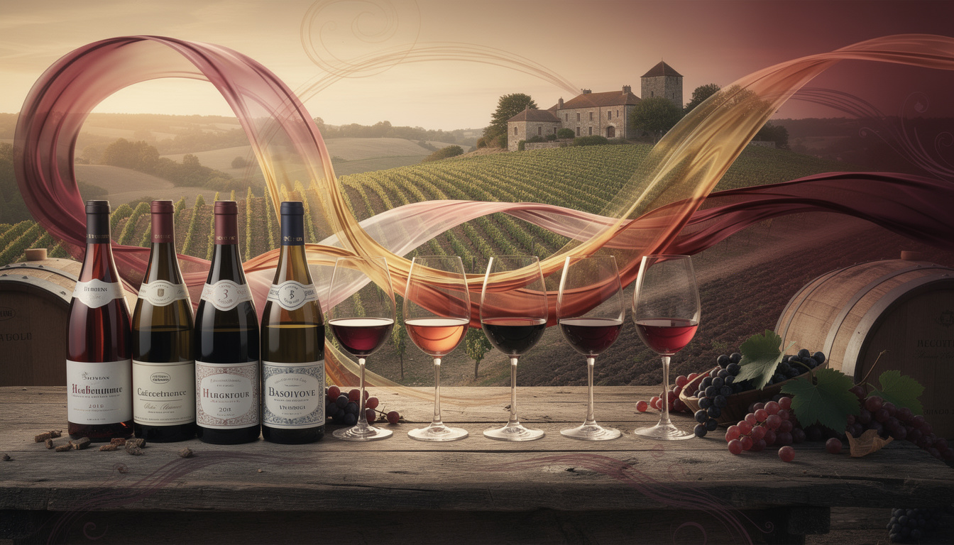 découvrez l'évolution aromatique et gustative des vins de bourgogne, des premières notes aux saveurs prolongées en bouche.